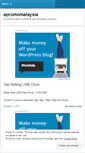 Mobile Screenshot of epromomalaysia.wordpress.com