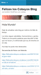 Mobile Screenshot of felicesloscobayos.wordpress.com