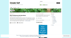 Desktop Screenshot of greaterself.wordpress.com