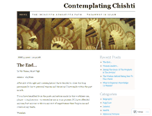 Tablet Screenshot of alchishti.wordpress.com
