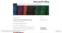 Desktop Screenshot of mumut78.wordpress.com