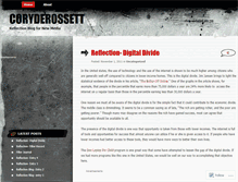 Tablet Screenshot of cderossettnewmedia.wordpress.com