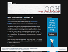 Tablet Screenshot of overonehundred.wordpress.com