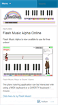 Mobile Screenshot of flashmusicblog.wordpress.com