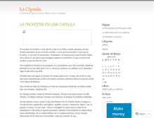 Tablet Screenshot of capsula.wordpress.com