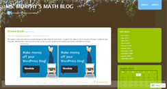 Desktop Screenshot of mathsmurphy.wordpress.com