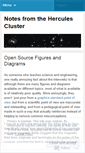 Mobile Screenshot of herculescluster.wordpress.com