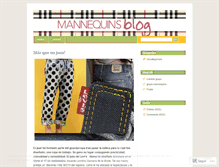 Tablet Screenshot of gmannequins.wordpress.com