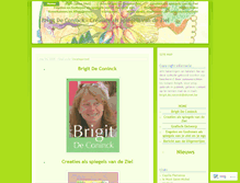 Tablet Screenshot of brigitdeconinck.wordpress.com