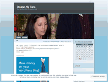 Tablet Screenshot of itsumoahi.wordpress.com