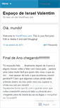 Mobile Screenshot of israelvalentim.wordpress.com