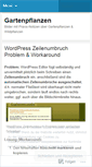 Mobile Screenshot of gartenpflanzen.wordpress.com