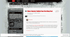 Desktop Screenshot of evelinasec.wordpress.com