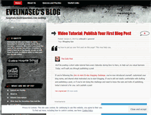 Tablet Screenshot of evelinasec.wordpress.com