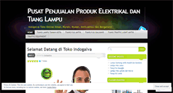 Desktop Screenshot of indogalva.wordpress.com