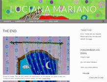 Tablet Screenshot of lucianamariano.wordpress.com