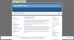 Desktop Screenshot of bobshank.wordpress.com