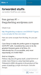 Mobile Screenshot of forwardedstuffs.wordpress.com