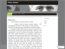 Tablet Screenshot of peterweibel07.wordpress.com