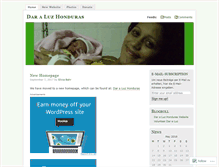 Tablet Screenshot of darlaluzhonduras.wordpress.com