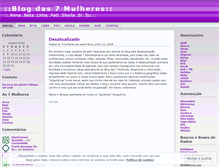 Tablet Screenshot of blogdas7mulheres.wordpress.com