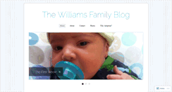 Desktop Screenshot of amwilliamsfamily.wordpress.com