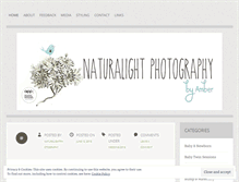 Tablet Screenshot of naturalightphotography.wordpress.com