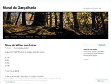 Tablet Screenshot of muraldagargalhada.wordpress.com