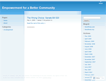 Tablet Screenshot of empowermentfabc.wordpress.com