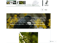 Tablet Screenshot of cbusnz.wordpress.com