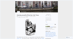 Desktop Screenshot of amherstdam.wordpress.com