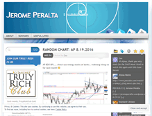 Tablet Screenshot of jeromeperalta.wordpress.com