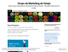 Tablet Screenshot of grupomarketingdevarejo.wordpress.com