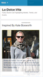Mobile Screenshot of ladolcevitainfo.wordpress.com