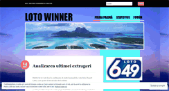Desktop Screenshot of lotowinner.wordpress.com