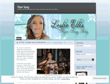 Tablet Screenshot of flyersong.wordpress.com