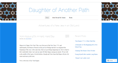 Desktop Screenshot of daughterofanotherpath.wordpress.com