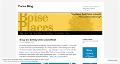 Desktop Screenshot of boiseplaces.wordpress.com