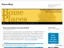 Tablet Screenshot of boiseplaces.wordpress.com