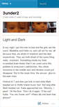 Mobile Screenshot of 3under2.wordpress.com