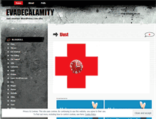 Tablet Screenshot of evadecalamity.wordpress.com