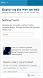 Mobile Screenshot of exploringwww.wordpress.com