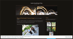 Desktop Screenshot of kanitabouathong.wordpress.com