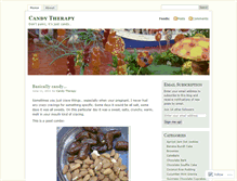 Tablet Screenshot of candytherapy.wordpress.com