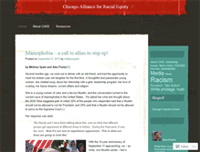 Tablet Screenshot of carechicago.wordpress.com