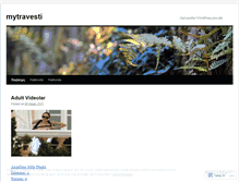 Tablet Screenshot of mytravesti.wordpress.com