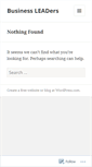 Mobile Screenshot of businessleadersblog.wordpress.com