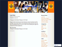 Tablet Screenshot of amritnaam.wordpress.com