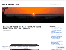 Tablet Screenshot of homeserver2011.wordpress.com