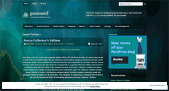 Desktop Screenshot of gameneed.wordpress.com